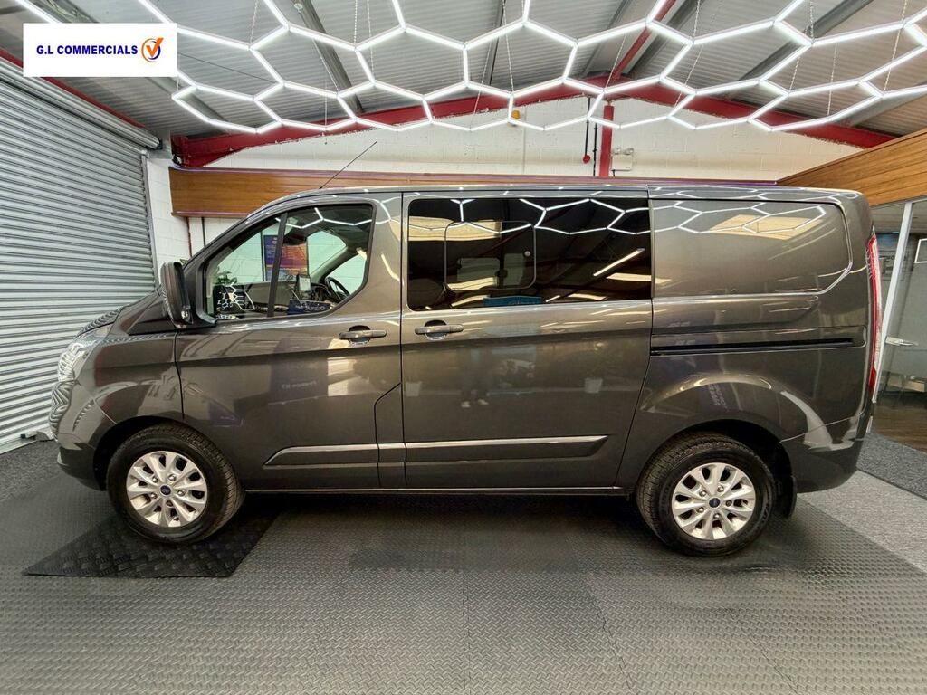 Ford Transit Custom 2.0 300 Ecoblue Limited Crew Van Double Cab Di Grey