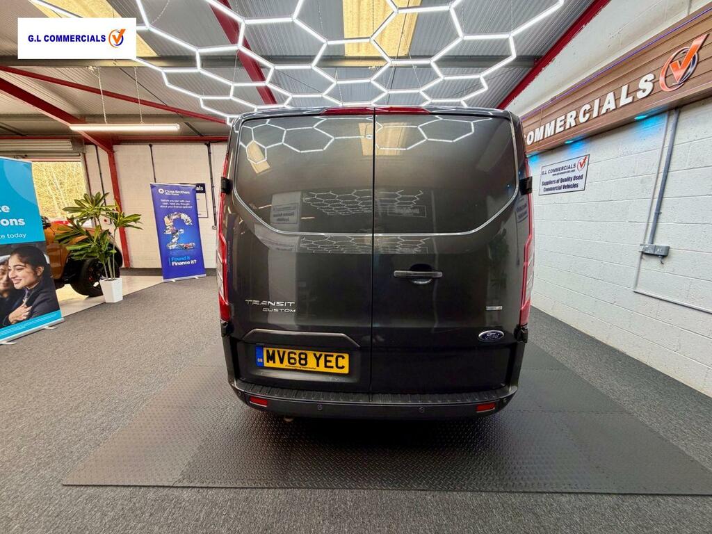 Ford Transit Custom 2.0 300 Ecoblue Limited Crew Van Double Cab Di MV68YEC Grey #6