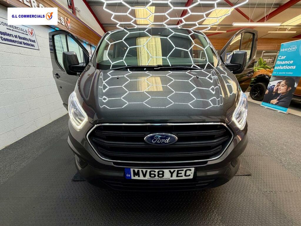 Ford Transit Custom 2.0 300 Ecoblue Limited Crew Van Double Cab Di MV68YEC Grey #2