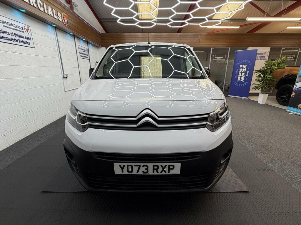 Citroen Berlingo 1.5 Bluehdi 1000Driver Edition M Panel Van Di YO73RXP White #4