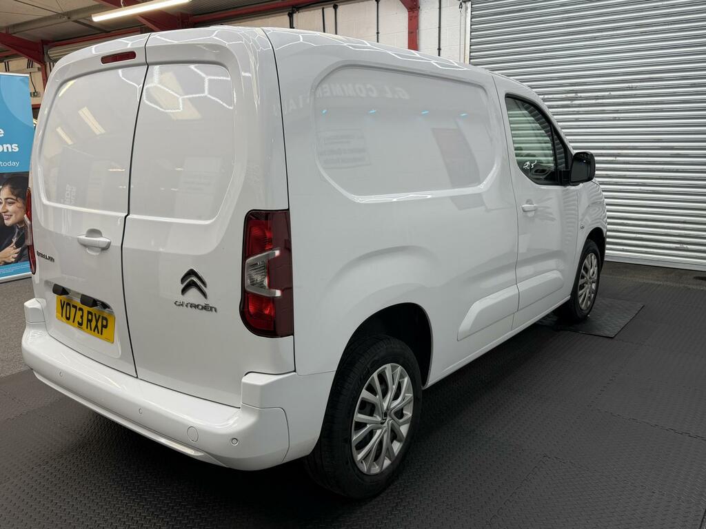 Citroen Berlingo 1.5 Bluehdi 1000Driver Edition M Panel Van Di YO73RXP White #2