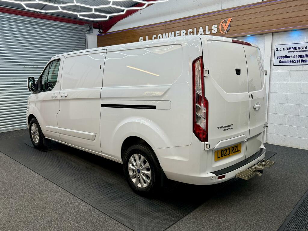 Ford Transit Custom 2.0 300 Ecoblue Limited Panel Van Manua LD23RZL White #3