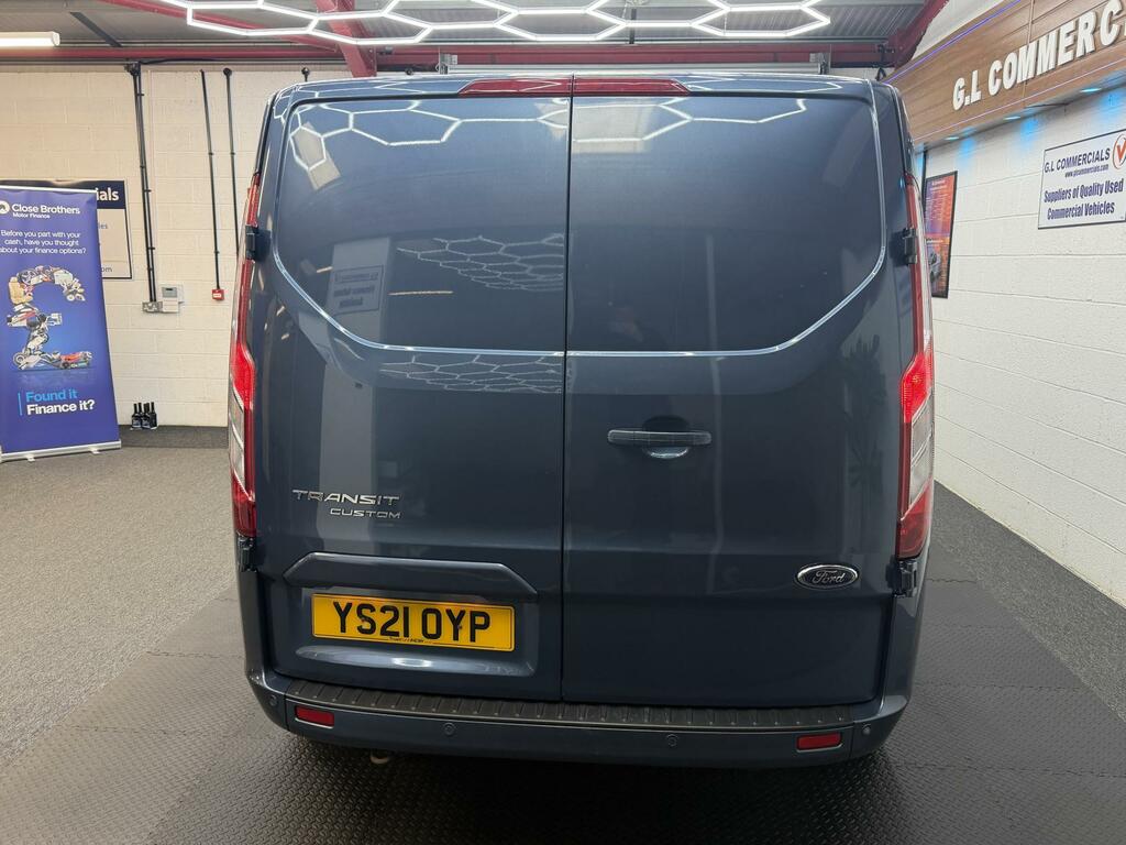 Ford Transit Custom 2.0 320 Ecoblue Limited Crew Van Double Cab Di YS21OYP Blue #6