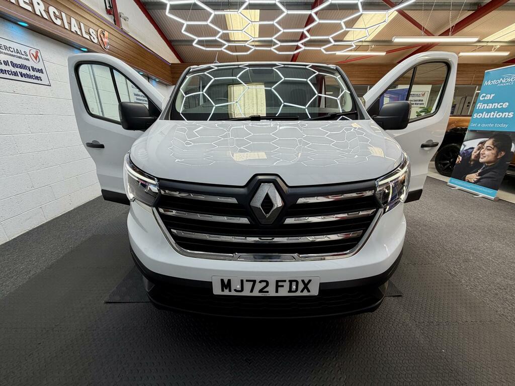 Renault Trafic 2.0 Dci Blue Sl28 Business L1 H1 Air Con 19,962 MJ72FDX White #2
