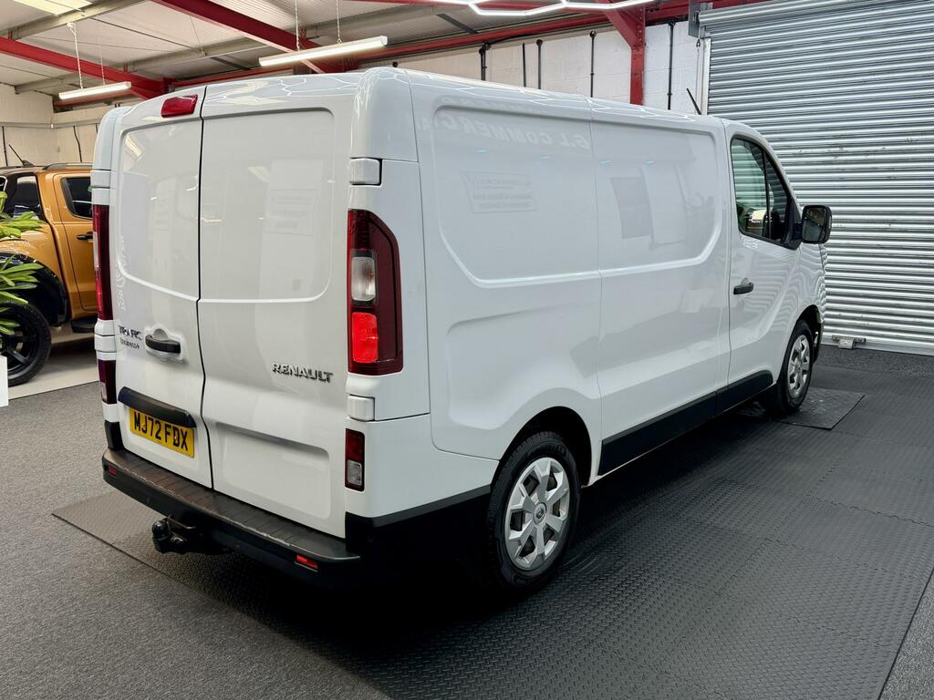 Renault Trafic 2.0 Dci Blue Sl28 Business L1 H1 Air Con 19,962 MJ72FDX White #4
