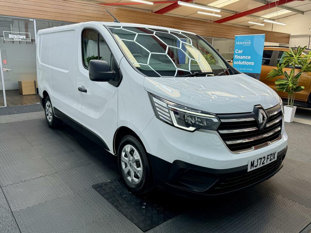 Renault Trafic 2.0 Dci Blue Sl28 Business L1 H1 Air Con 19,962 MJ72FDX White #5