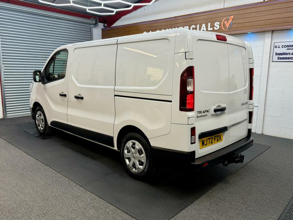 Renault Trafic 2.0 Dci Blue Sl28 Business L1 H1 Air Con 19,962 MJ72FDX White #3