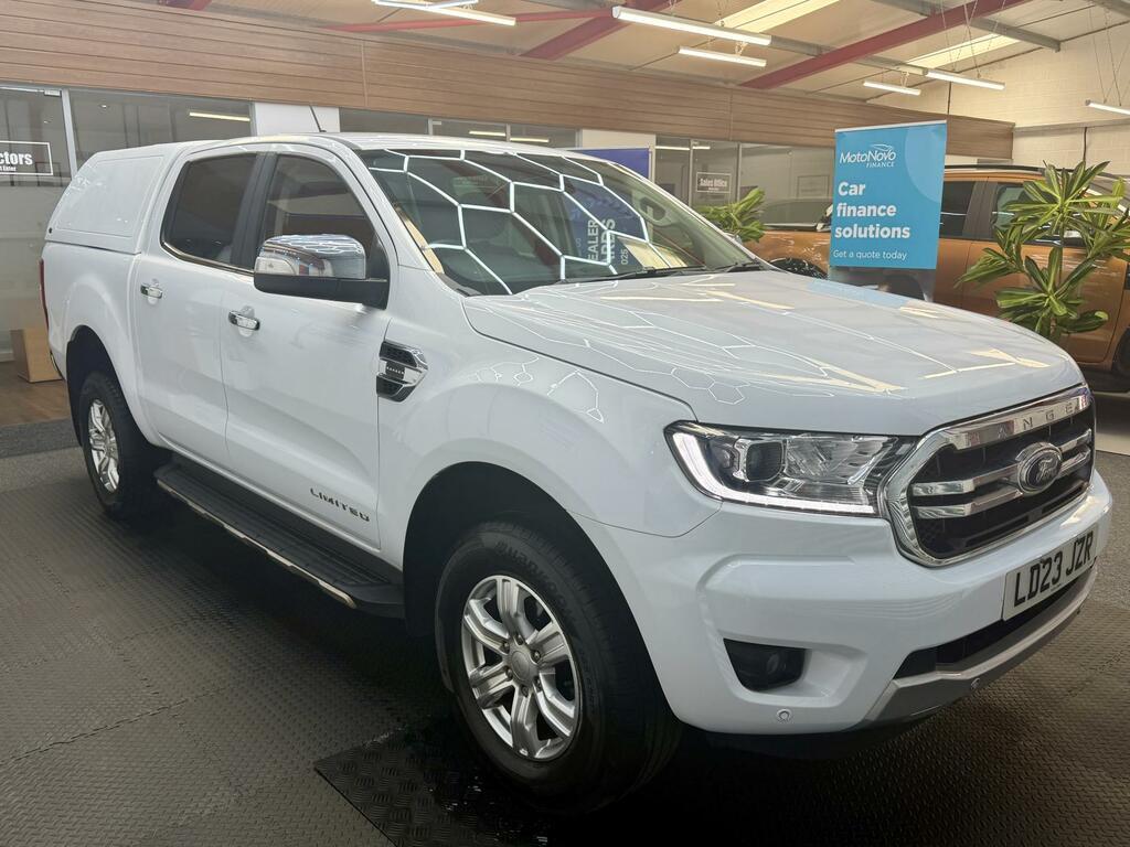 Ford Ranger 2.0 Ecoblue Limited Pickup Double Cab A LD23JZR White #5