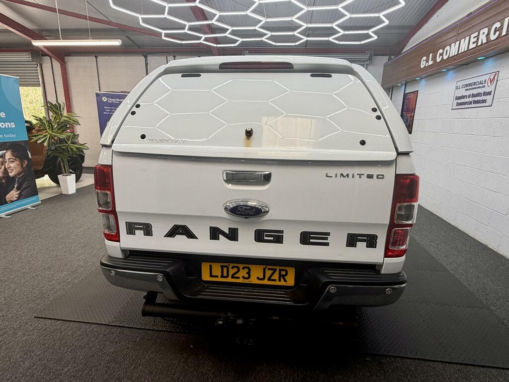 Ford Ranger 2.0 Ecoblue Limited Pickup Double Cab A LD23JZR White #4