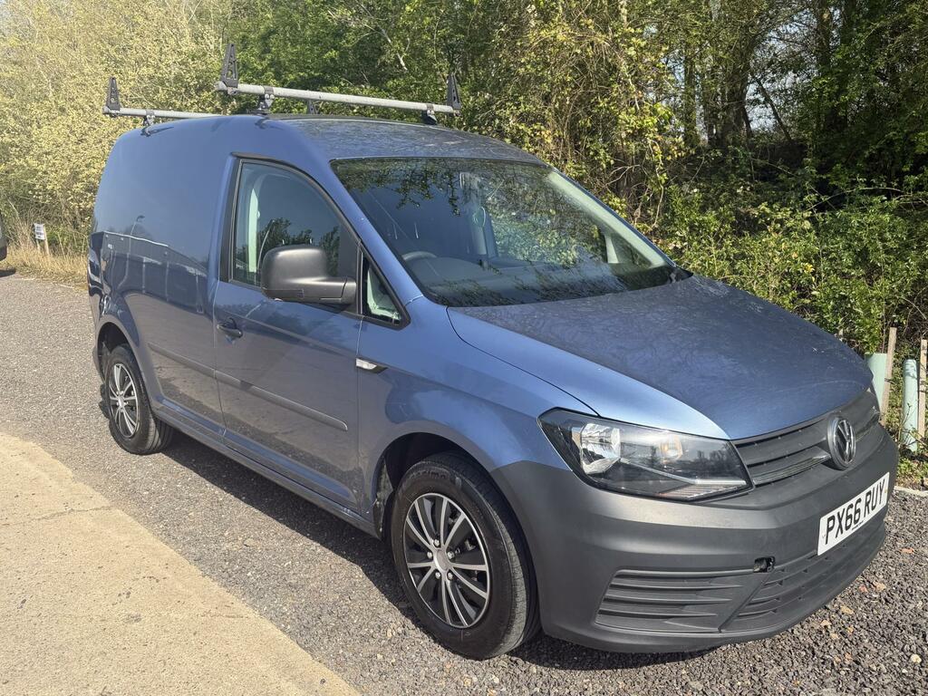 Volkswagen Caddy 1.6 C20 Startline Panel Van 2015 - 2021 Blue #6