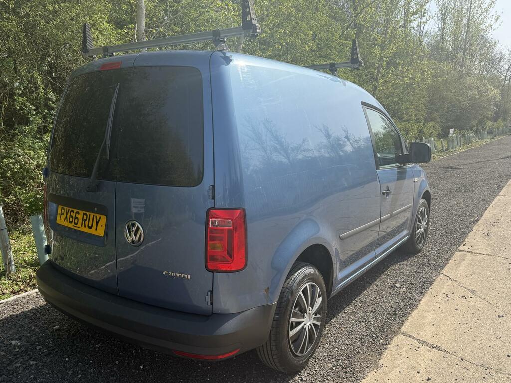 Volkswagen Caddy 1.6 C20 Startline Panel Van 2015 - 2021 Blue #3