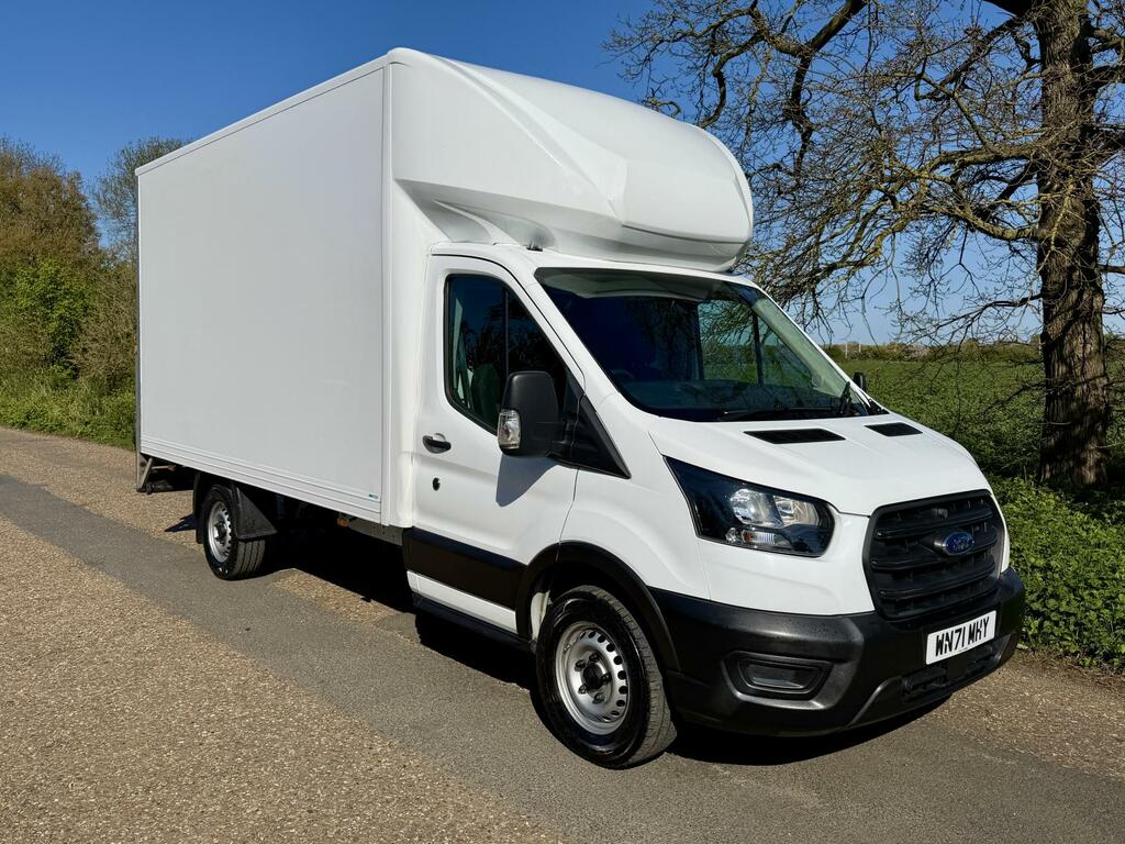 Ford Transit Custom 2.0 350 Ecoblue Hd Leader Luton WN71MHY White #3