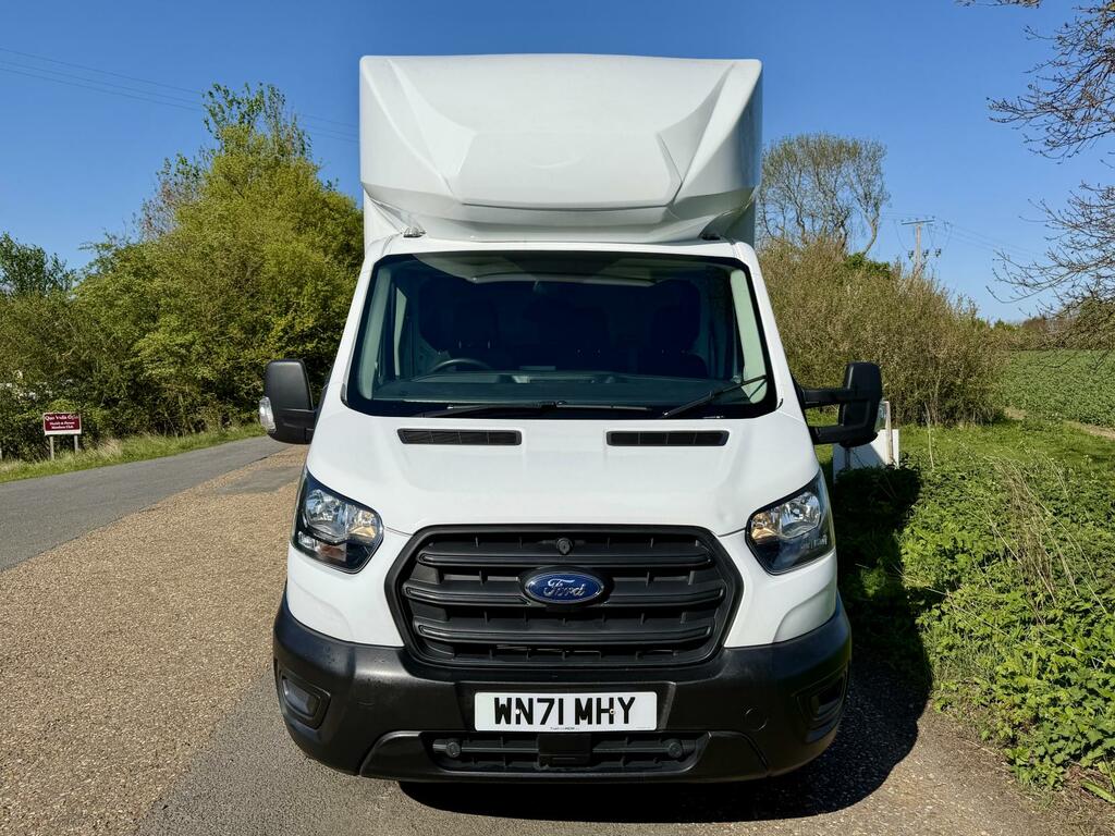 Ford Transit Custom 2.0 350 Ecoblue Hd Leader Luton WN71MHY White #6