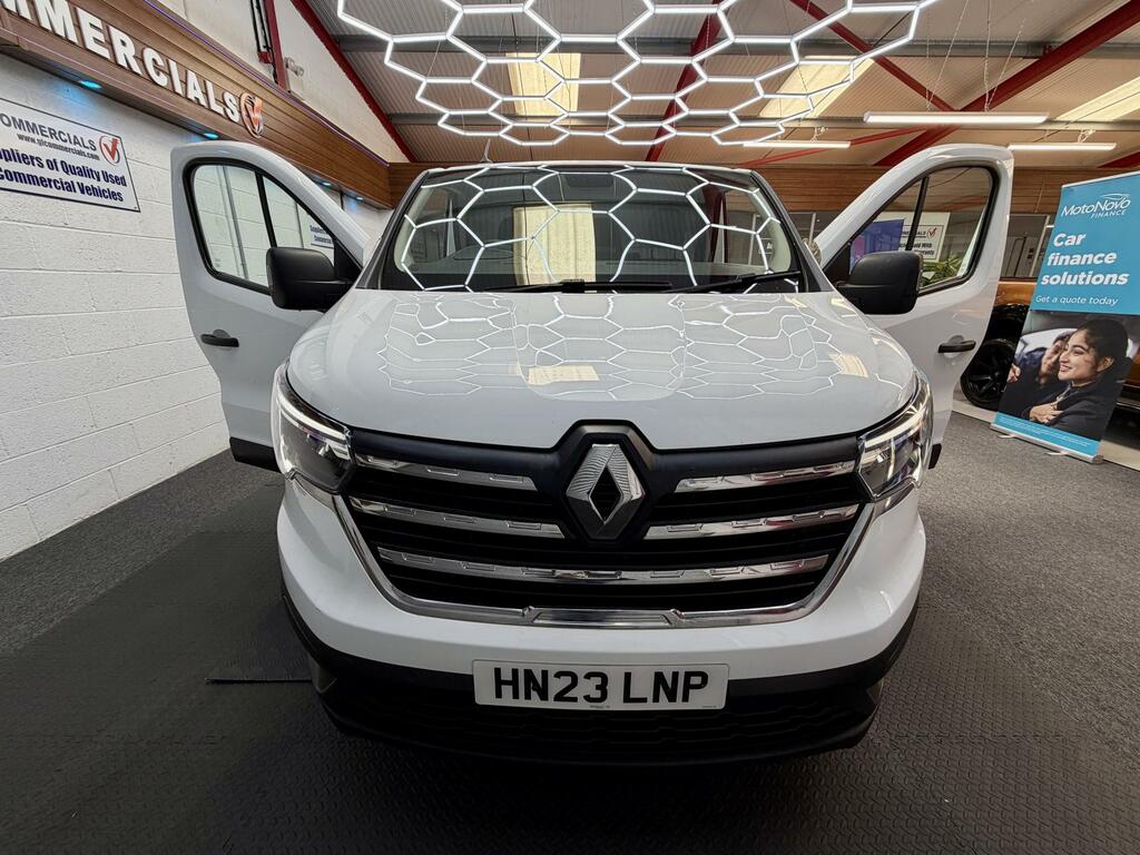 Renault Trafic 2.0 Dci Blue Ll30 Business Panel Van M HN23LNP White #3