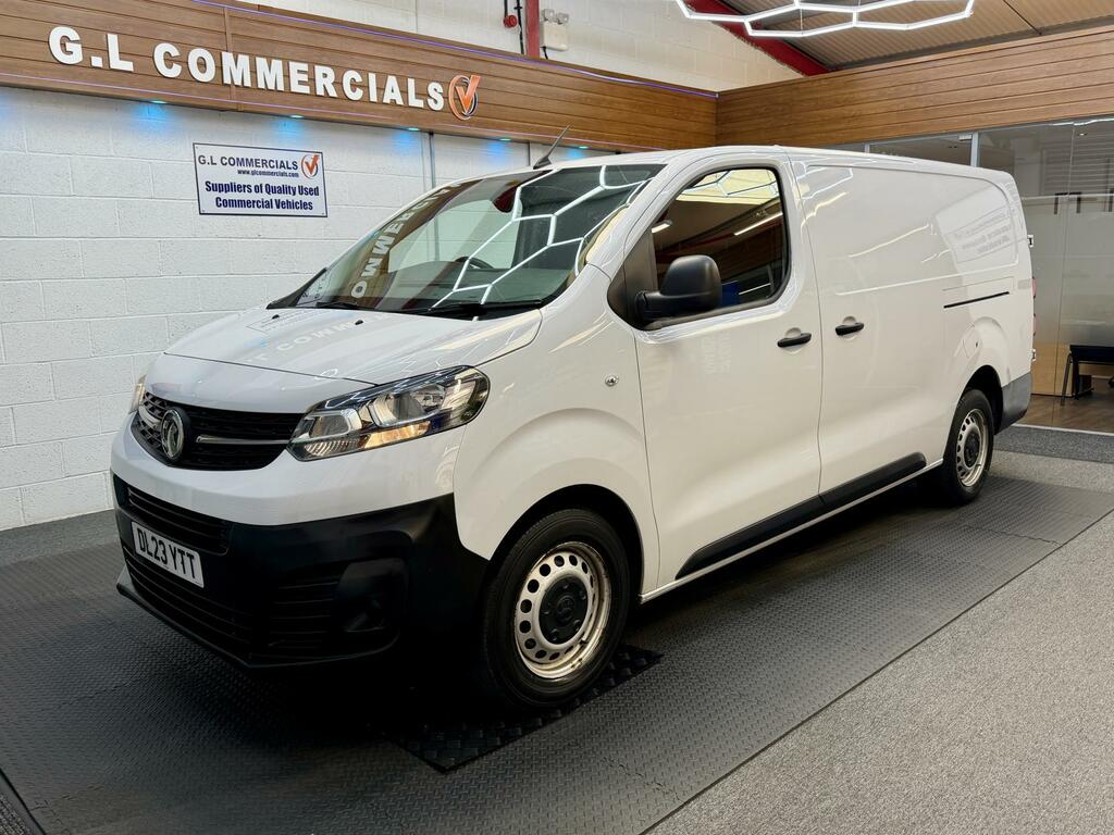 Vauxhall Vivaro 1.5 Turbo D 2900 Prime Panel Van 6Dr White