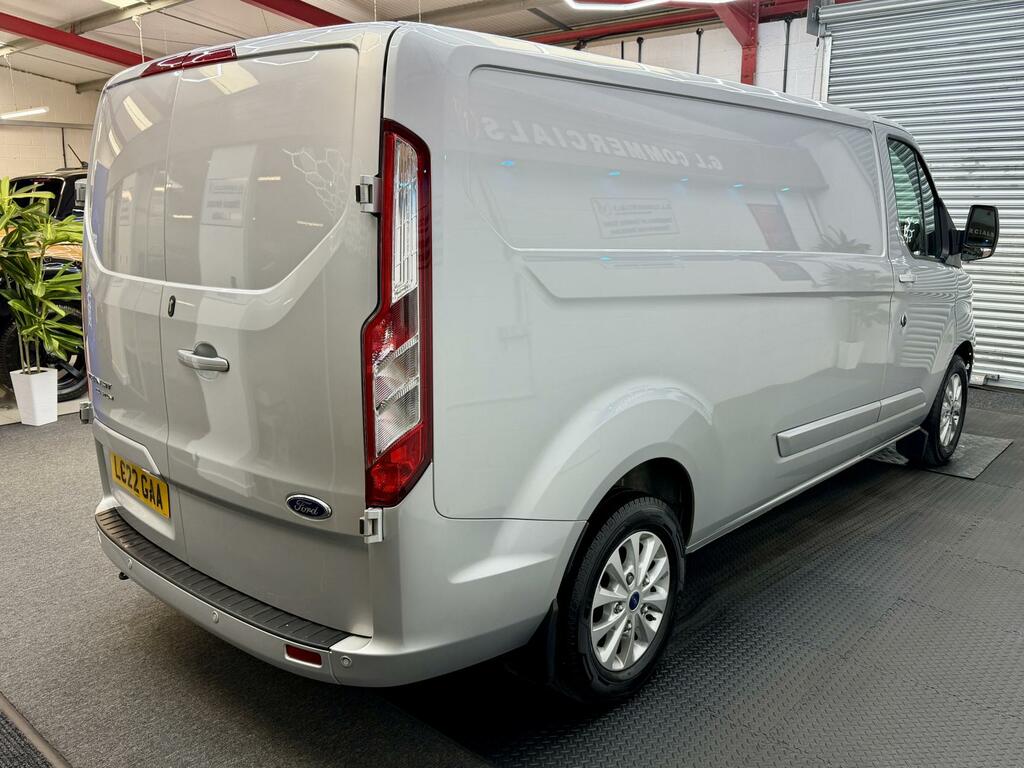 Ford Transit Custom 2.0 300 Ecoblue Limited Panel Van Manua LC22GAA Silver #5