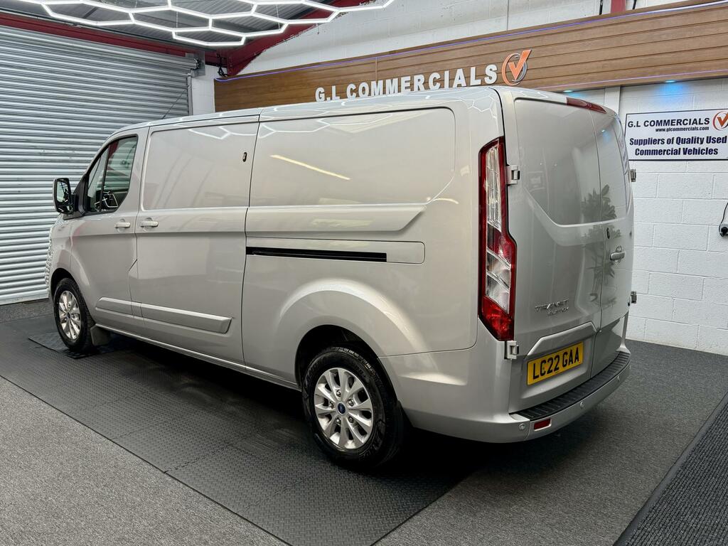 Ford Transit Custom 2.0 300 Ecoblue Limited Panel Van Manua LC22GAA Silver #4
