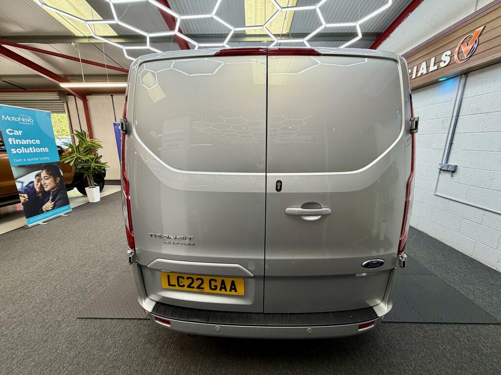 Ford Transit Custom 2.0 300 Ecoblue Limited Panel Van Manua LC22GAA Silver #6
