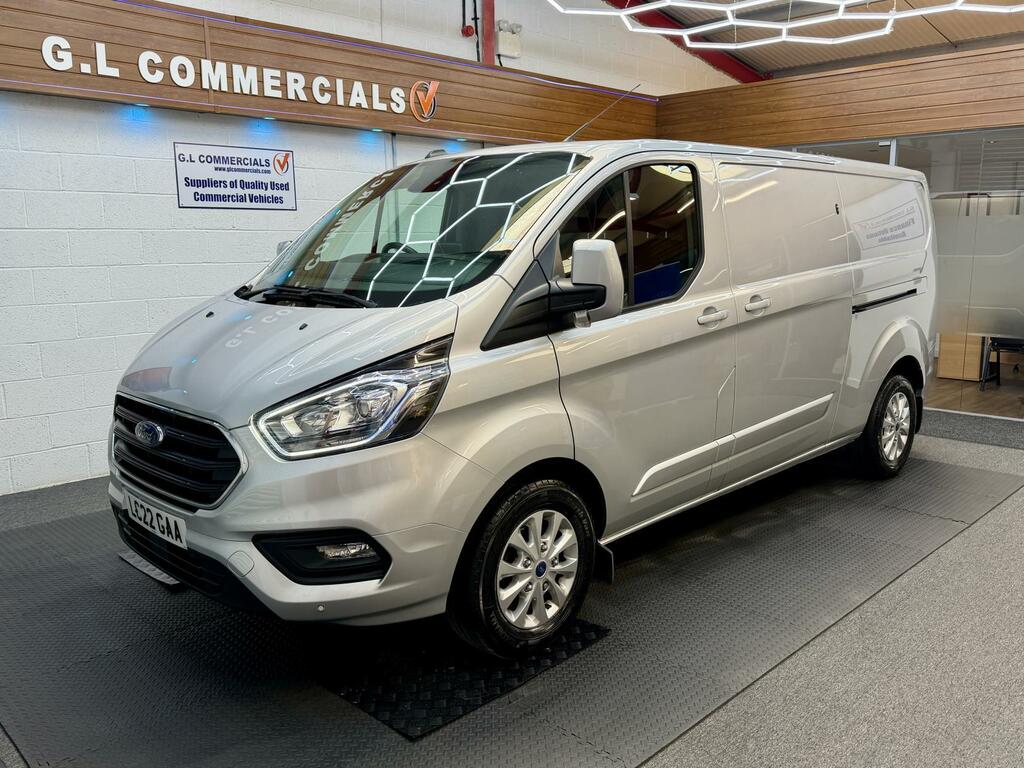 Ford Transit Custom 2.0 300 Ecoblue Limited Panel Van Manua Silver