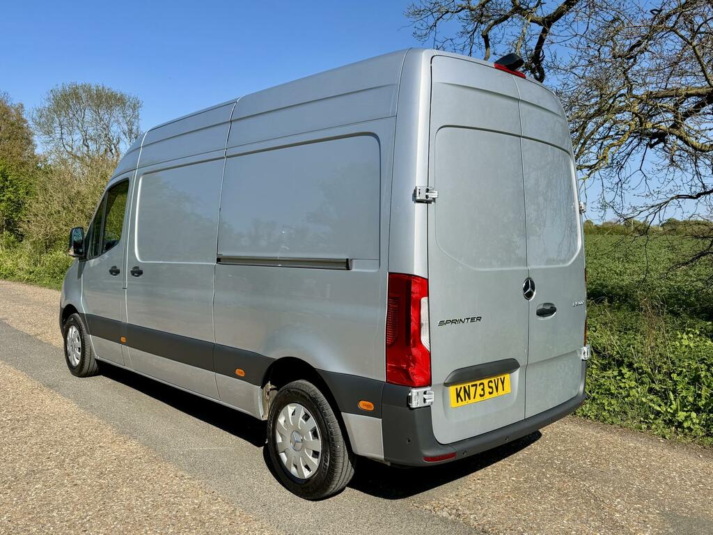 Mercedes-Benz Sprinter 2.0 315 Cdi Premium Panel Van Fw KN73SVY Silver #4