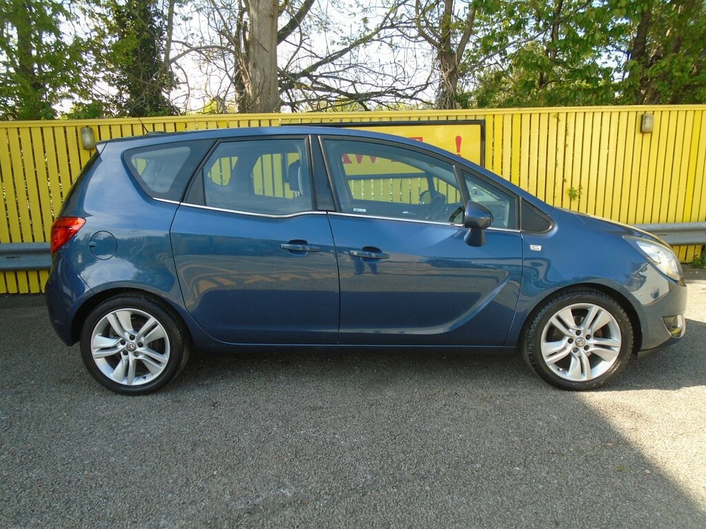 Vauxhall Meriva 1.4I Tech Line Mpv Euro 6 100 P WR67OGA Blue #2