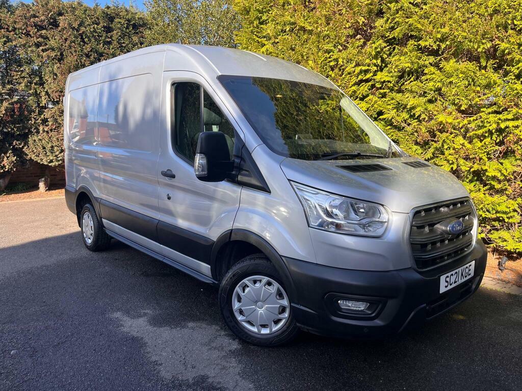 Ford Transit Custom 2.0 290 Ecoblue Trend Fwd L2 H2 Euro 6 S S SC21KGE Silver #2