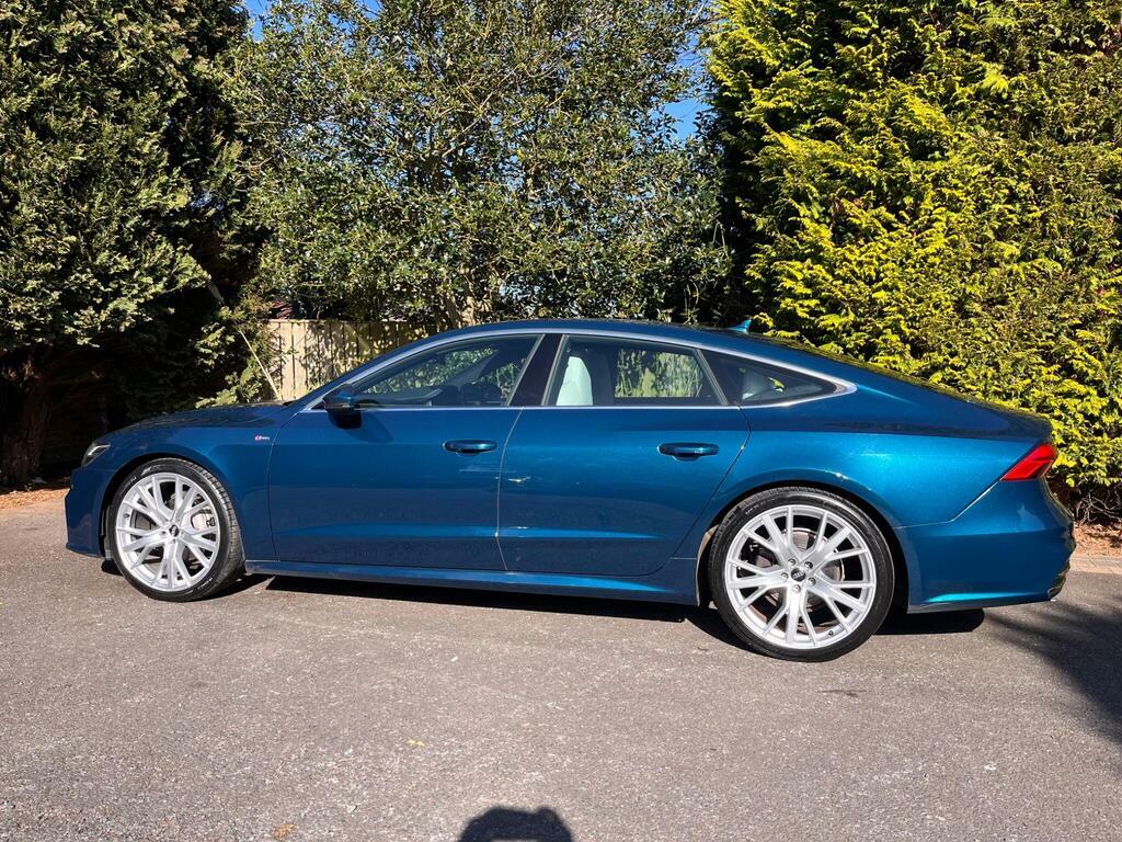 Audi A7 2.0 Tdi 40 S Line Exclusive Sportback Blue #6