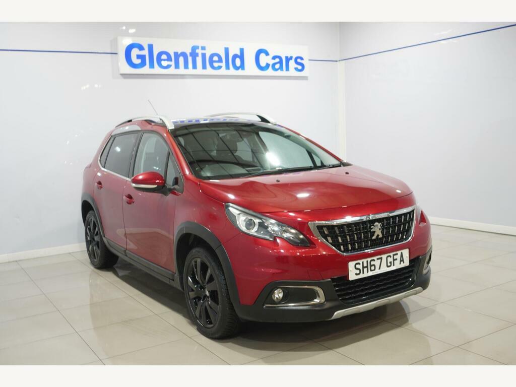 Peugeot 2008 1.2 Puretech Allure Euro 6 S S SH67GFA Red #2