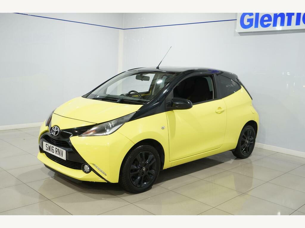 Toyota Aygo 1.0 Vvt-i X-cite 3 Yellow Bi-tone Euro 6 SW16RNV Yellow #5