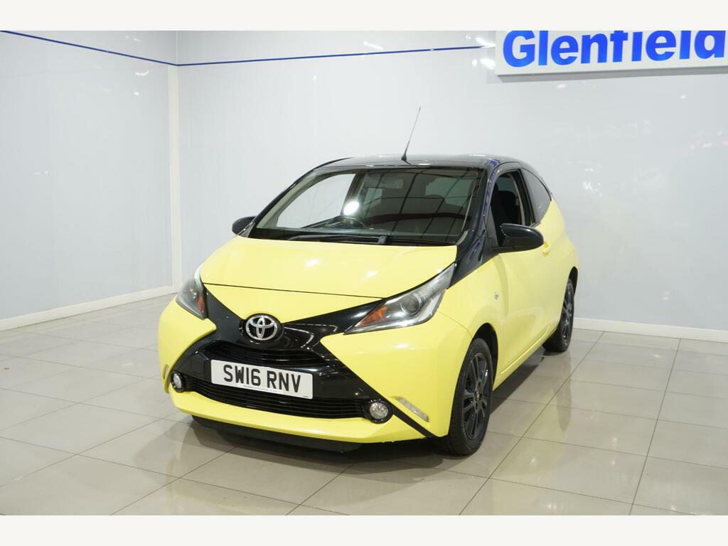 Toyota Aygo 1.0 Vvt-i X-cite 3 Yellow Bi-tone Euro 6 SW16RNV Yellow #6