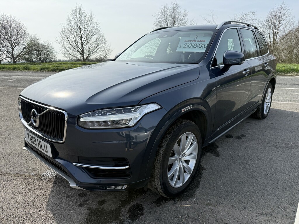 Volvo XC90 Suv 2.0 Momentum D5 Powerpulse Awd 2019 YO19HLU Blue #4