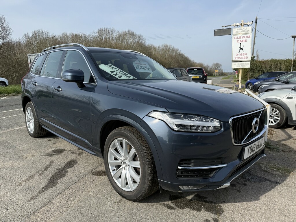 Volvo XC90 Suv 2.0 Momentum D5 Powerpulse Awd 2019 YO19HLU Blue #2