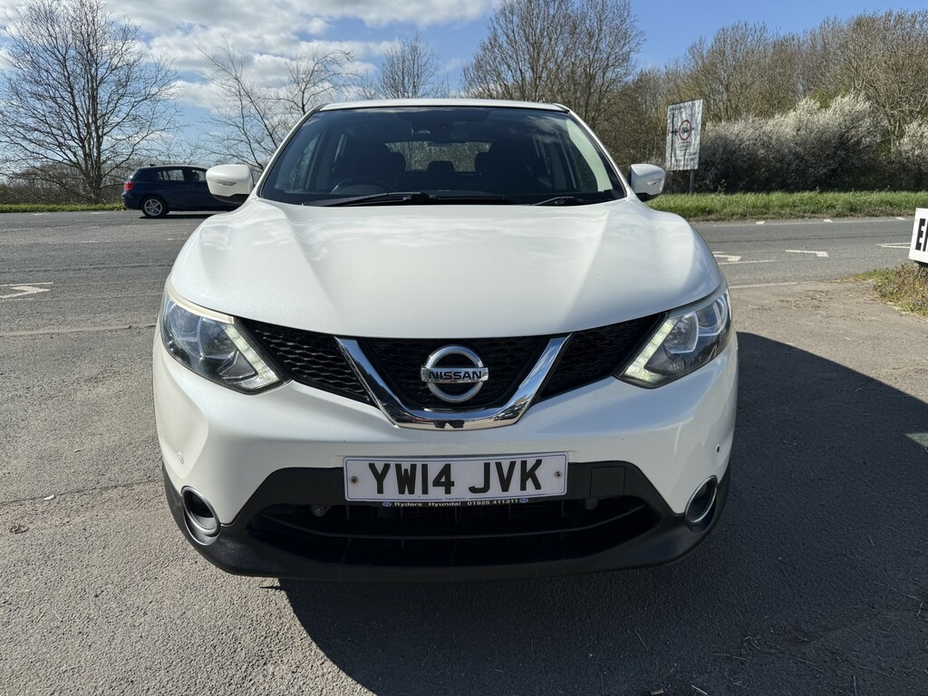 Nissan Qashqai Suv 1.5 Dci Acenta 2014 YW14JVK White #3