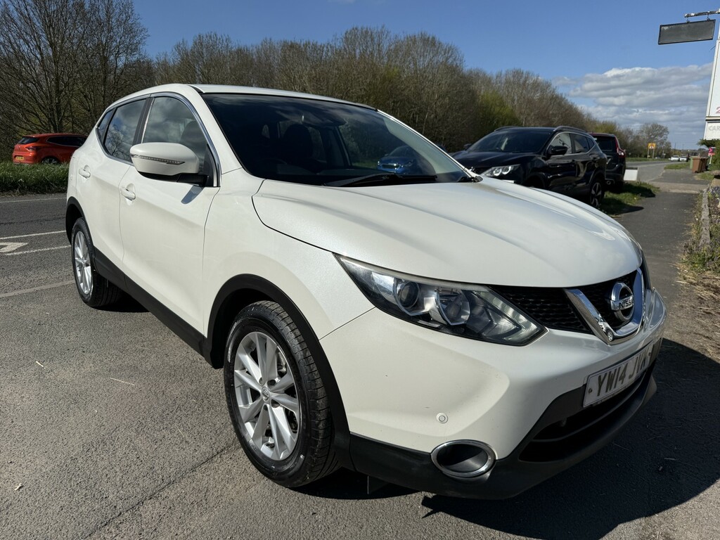 Nissan Qashqai Suv 1.5 Dci Acenta 2014 YW14JVK White #2