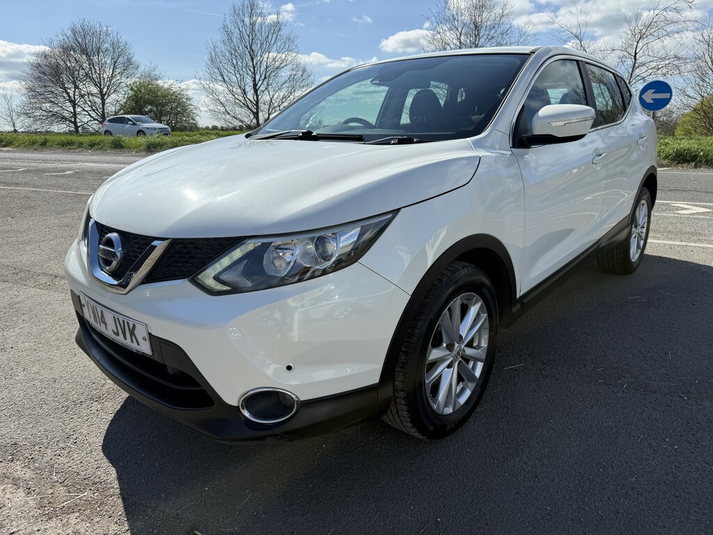 Nissan Qashqai Suv 1.5 Dci Acenta 2014 YW14JVK White #4
