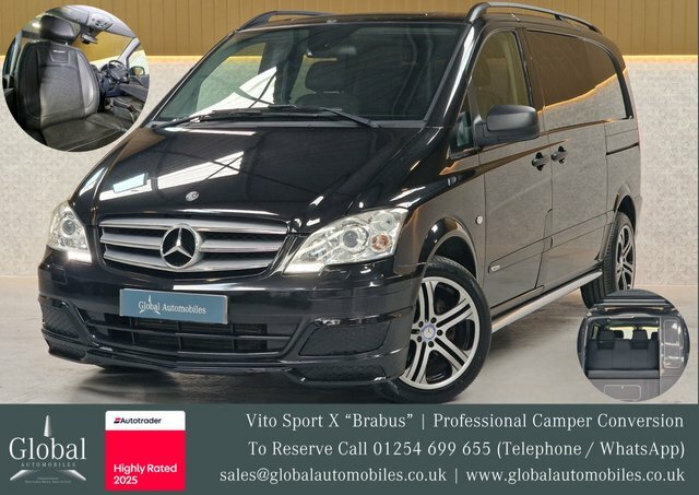 Mercedes-Benz Vito 3.0 122 Cdi Sport Black