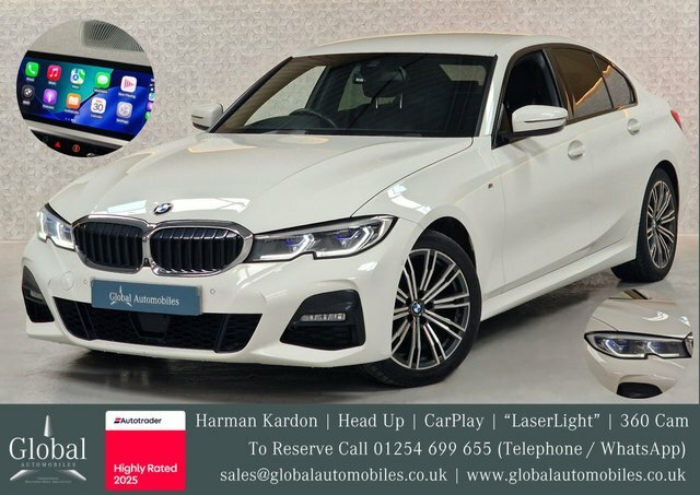 BMW 3 Series 2.0 320D M Sport White