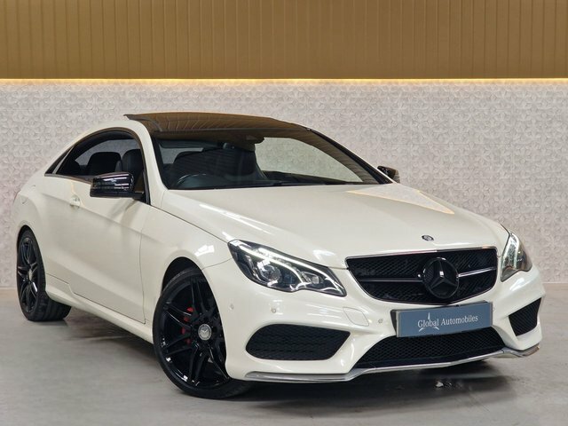 Mercedes-Benz E Class 3.0 E350d V6 Amg WM16UFY White #2
