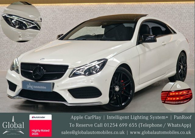 Mercedes-Benz E Class 3.0 E350d V6 Amg White