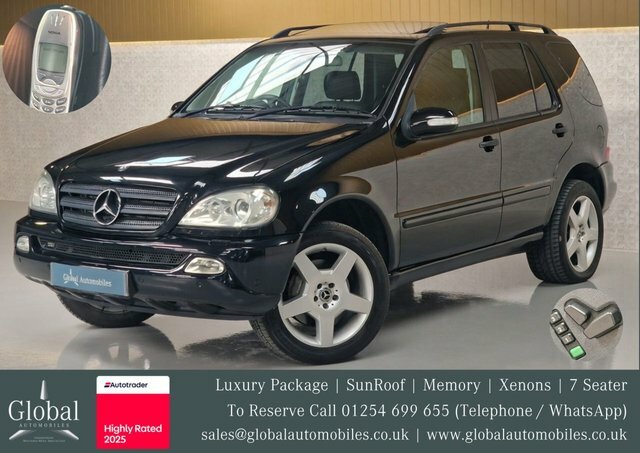 Mercedes-Benz M Class 2.7 Ml270 Cdi Suv Black