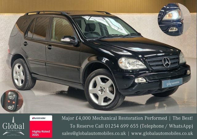 Mercedes-Benz M Class 2.7 Ml270 Cdi Suv Black #2