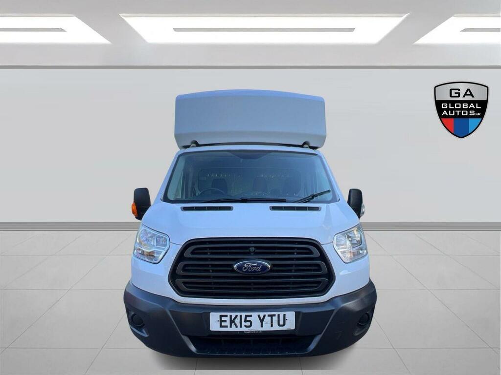 Ford Transit Custom Chassis Cab 2.2 Tdci 350 Rwd L3 H1 Euro 5 Drw EK15YTU White #2