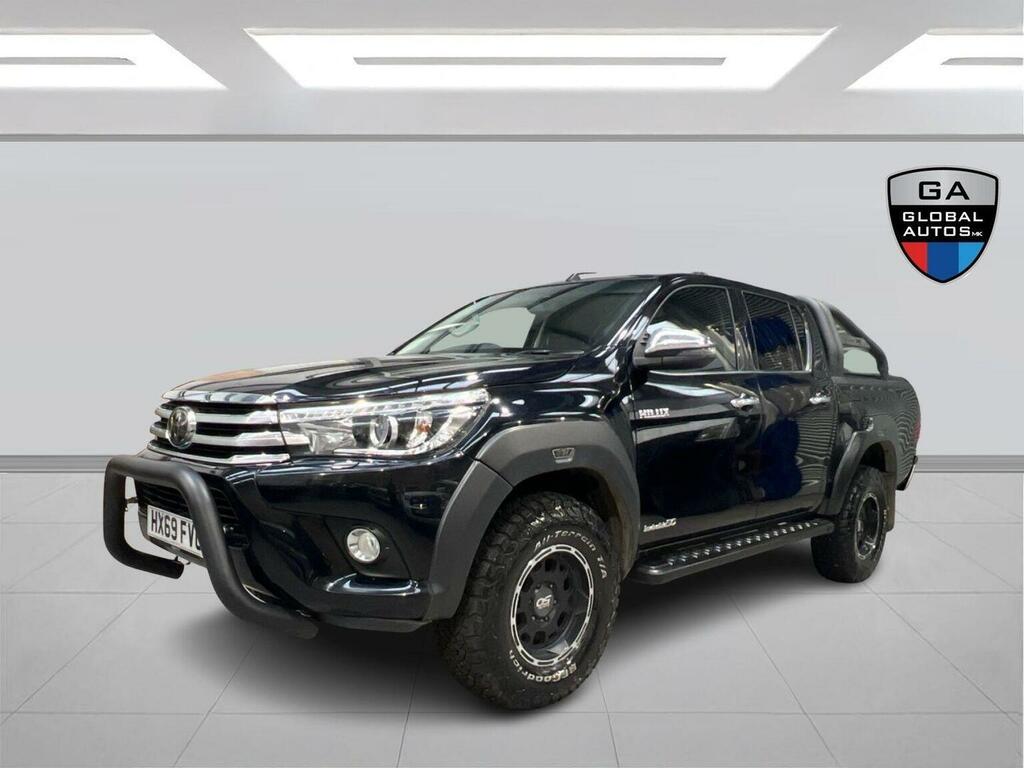 Toyota HILUX Pickup 2.4 D-4d Invincible 50 4Wd Euro 6 Ss HX69FVO Black #5