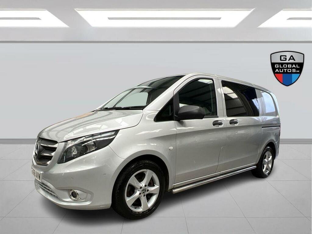 Mercedes-Benz Vito Combi Van 2.1 119 Cdi Bluetec Sport Crew Van G-tro KU68AVW Silver #6