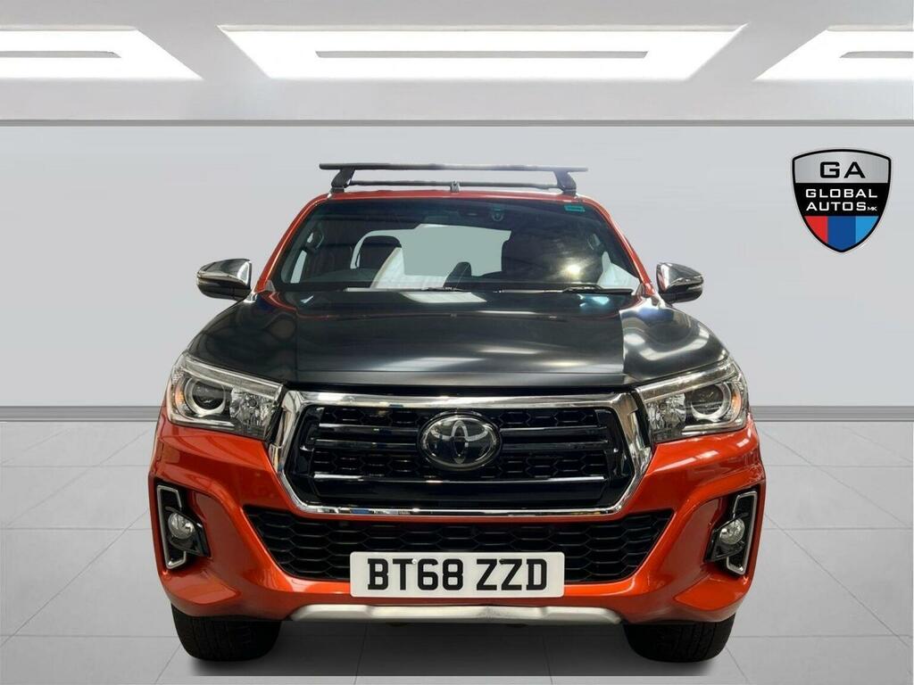 Toyota HILUX Pickup 2.4 D-4d Invincible X Blue 4Wd Euro 6 BT68ZZD Orange #5