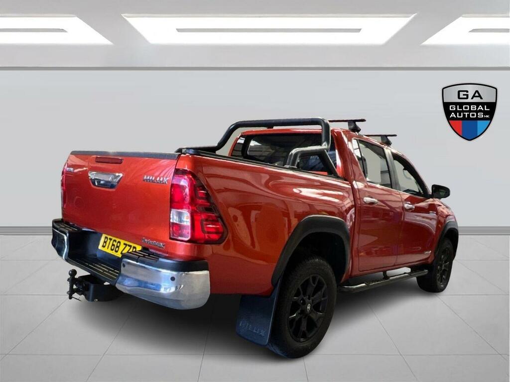 Toyota HILUX Pickup 2.4 D-4d Invincible X Blue 4Wd Euro 6 BT68ZZD Orange #6
