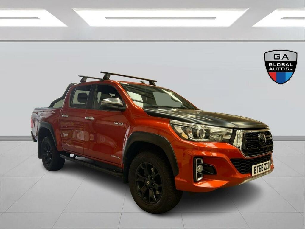 Toyota HILUX Pickup 2.4 D-4d Invincible X Blue 4Wd Euro 6 Orange