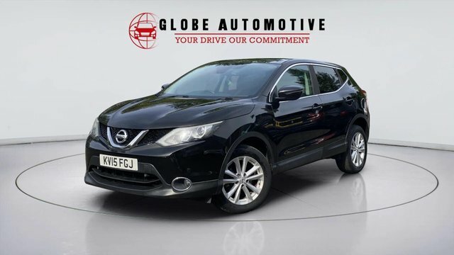 Nissan Qashqai 2015 1.5 Dci Acenta 2Wd Euro 5 Ss KV15FGJ Black #3