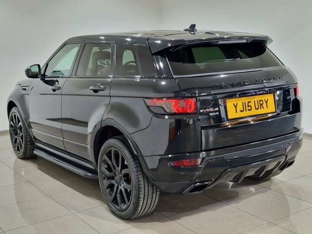 Land Rover Range Rover Evoque Sd4 Dynamic Santorini Black YJ15URY Black #4