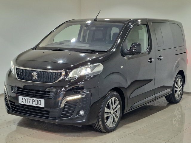Peugeot Traveller Bluehdi Allure Compact Mpv AY17PDO Black #3